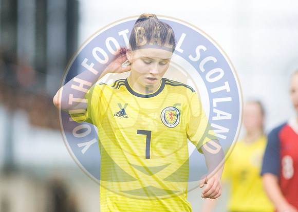 23/03/19 Scotland U17 Girl's v Norway U17 Girl's - UEFA Elite Round