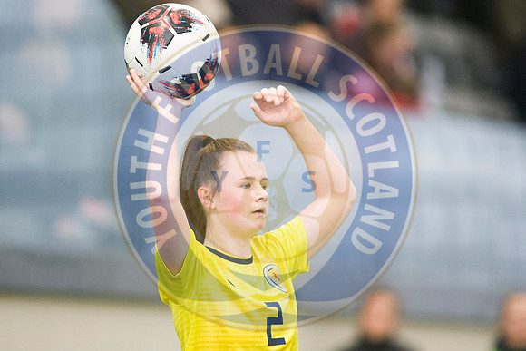 23/03/19 Scotland U17 Girl's v Norway U17 Girl's - UEFA Elite Round