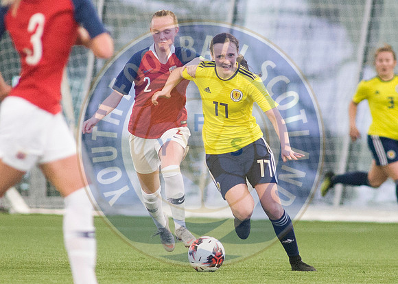 23/03/19 Scotland U17 Girl's v Norway U17 Girl's - UEFA Elite Round