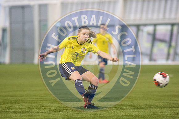 23/03/19 Scotland U17 Girl's v Norway U17 Girl's - UEFA Elite Round