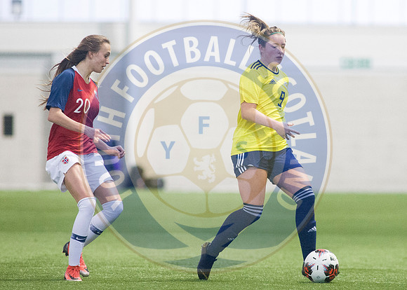 23/03/19 Scotland U17 Girl's v Norway U17 Girl's - UEFA Elite Round
