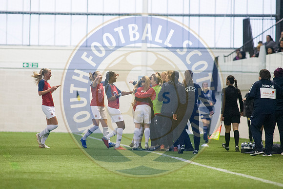 23/03/19 Scotland U17 Girl's v Norway U17 Girl's - UEFA Elite Round