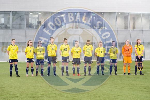 23/03/19 Scotland U17 Girl's v Norway U17 Girl's - UEFA Elite Round