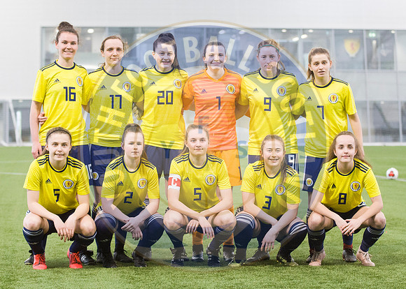 23/03/19 Scotland U17 Girl's v Norway U17 Girl's - UEFA Elite Round