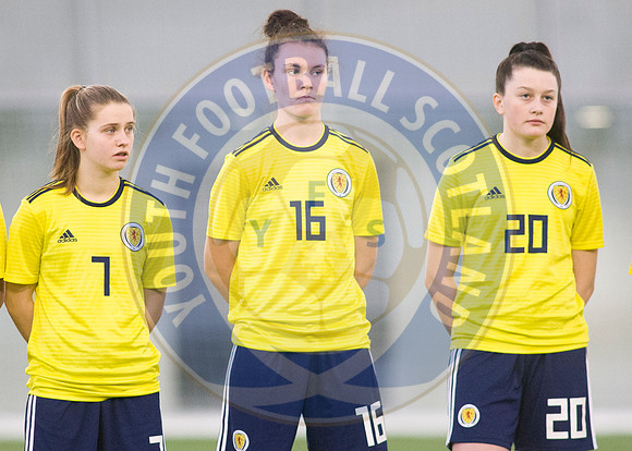 23/03/19 Scotland U17 Girl's v Norway U17 Girl's - UEFA Elite Round