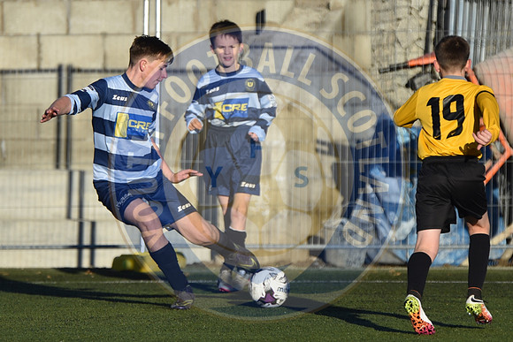 Banks o'Dee Albion v Blantyre SA Black (U14) 20.11.16