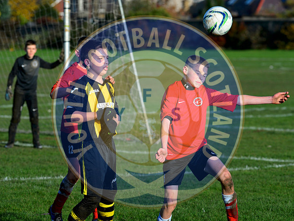 Hutchinson Vale 2001's vs Clydebank Colts 2001's,