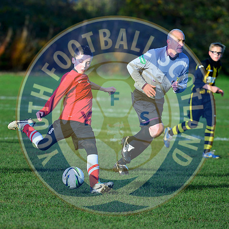 Hutchinson Vale 2001's vs Clydebank Colts 2001's,