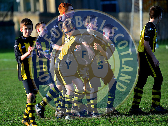 Hutchinson Vale 2001's vs Clydebank Colts 2001's,