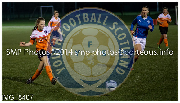 YFS Rangers Girls v Glasgow City Girls U15