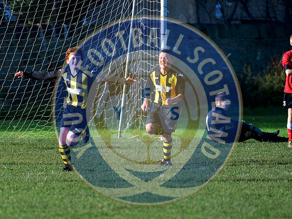 Hutchinson Vale 2001's vs Clydebank Colts 2001's,
