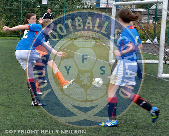 Glasgow city v Rangers West  U13 Performance League