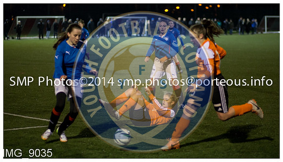 YFS Rangers Girls v Glasgow City Girls U15