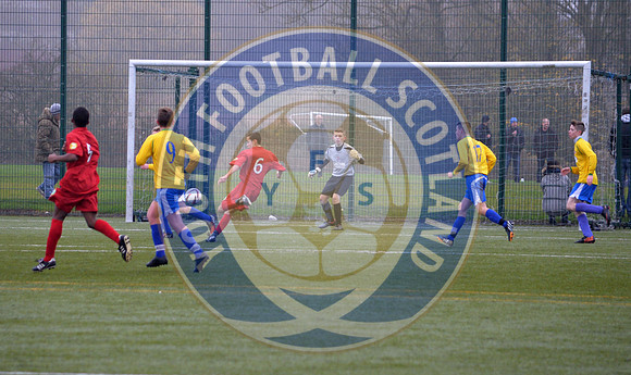 Star v Jimmy Johnstone Academy.  Star 5-1 JJA 16-11-14