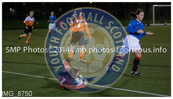 YFS Rangers Girls v Glasgow City Girls U15