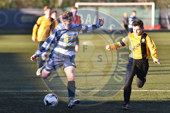 Banks o'Dee Albion v Blantyre SA Black (U14) 20.11.16